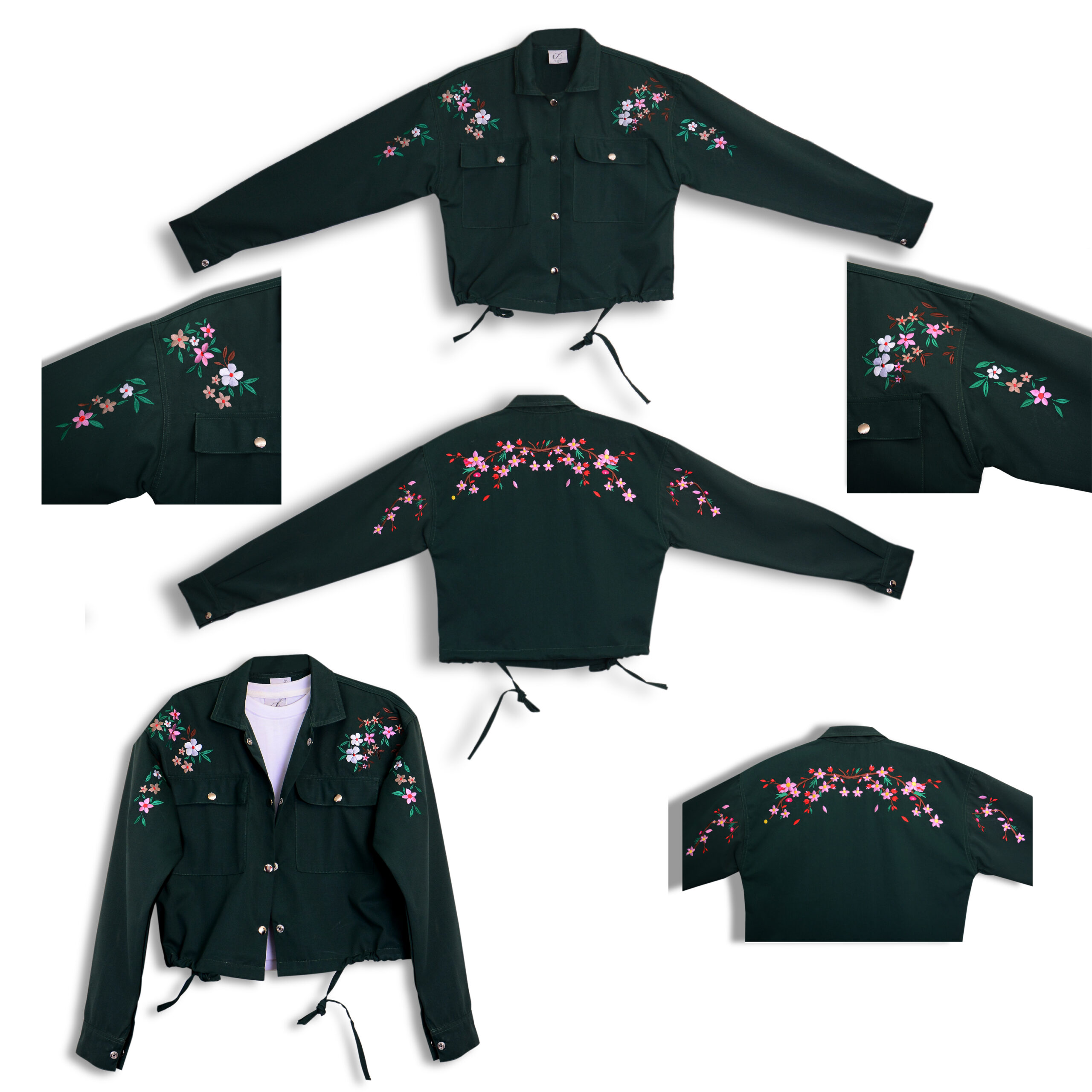 Embroidered Luxe Coat - Image 9