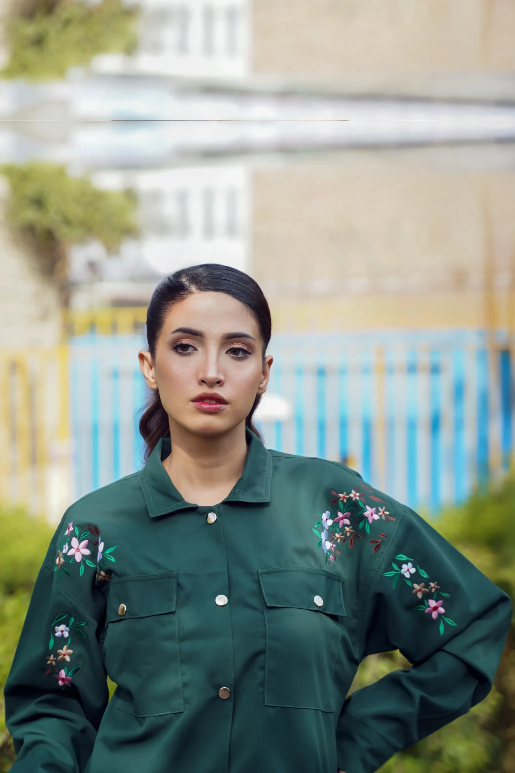 Embroidered Luxe Coat - Image 5