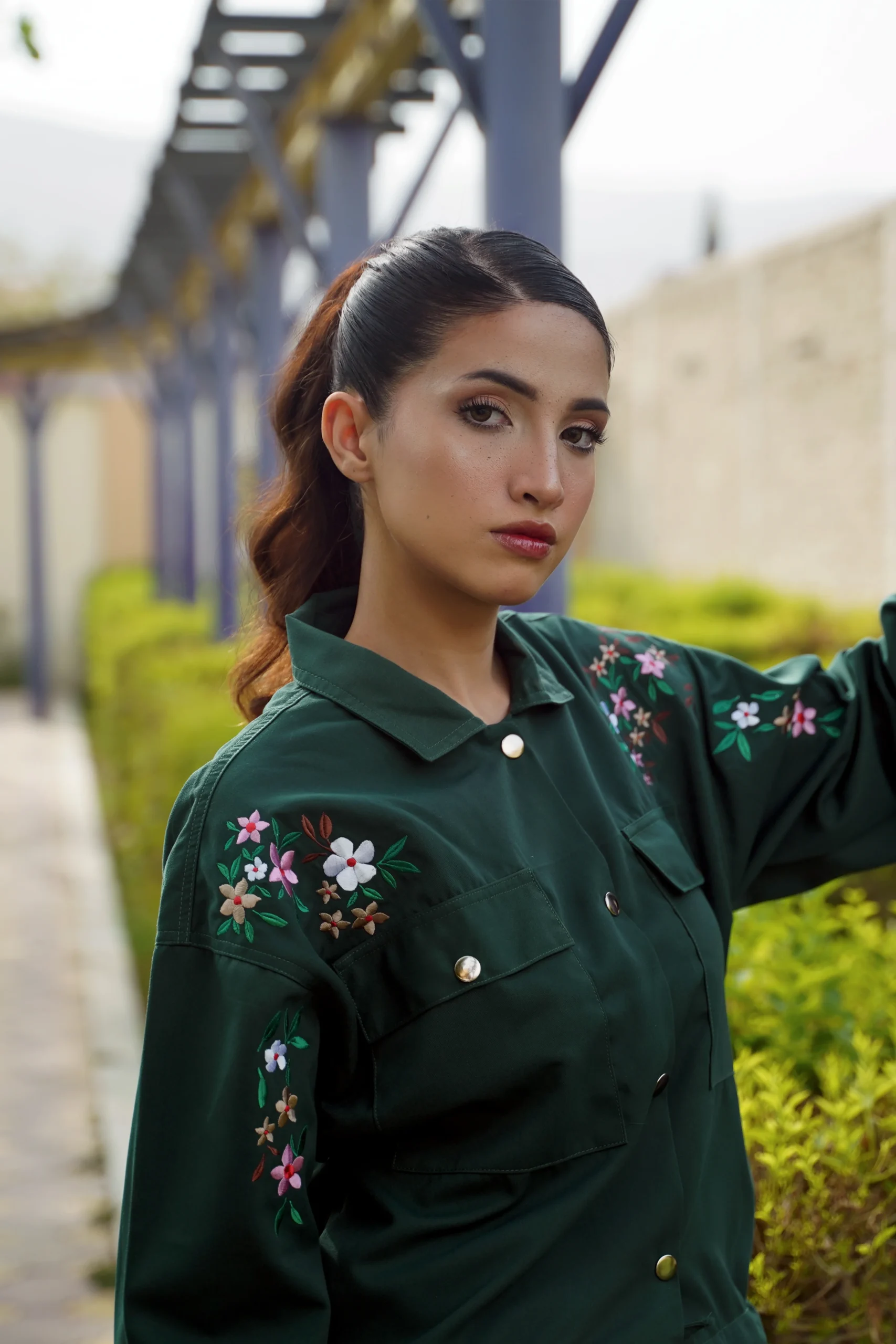 Embroidered Luxe Coat - Image 4